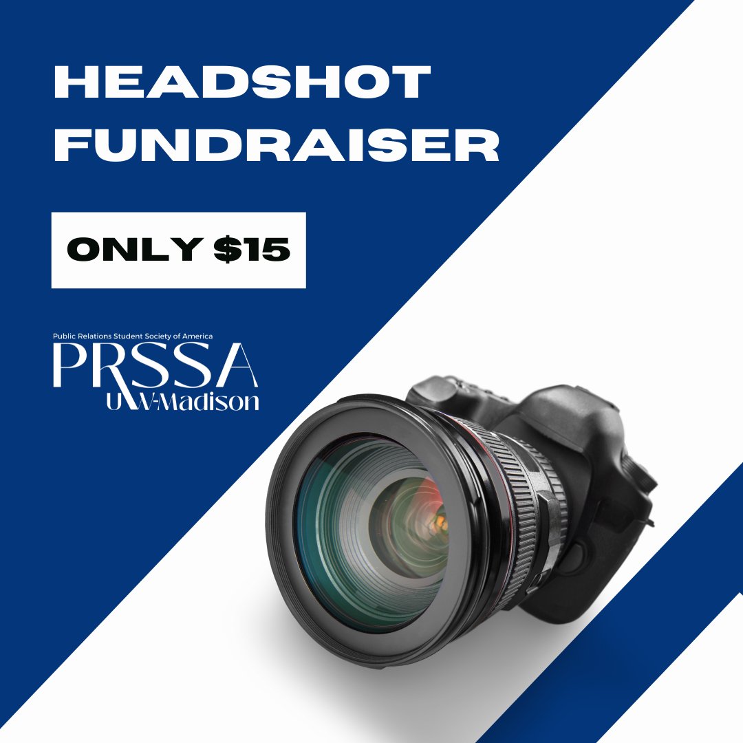 The headshot fundraiser is today from 11 a.m. - 1 p.m. Sign up at the link in our bio!!