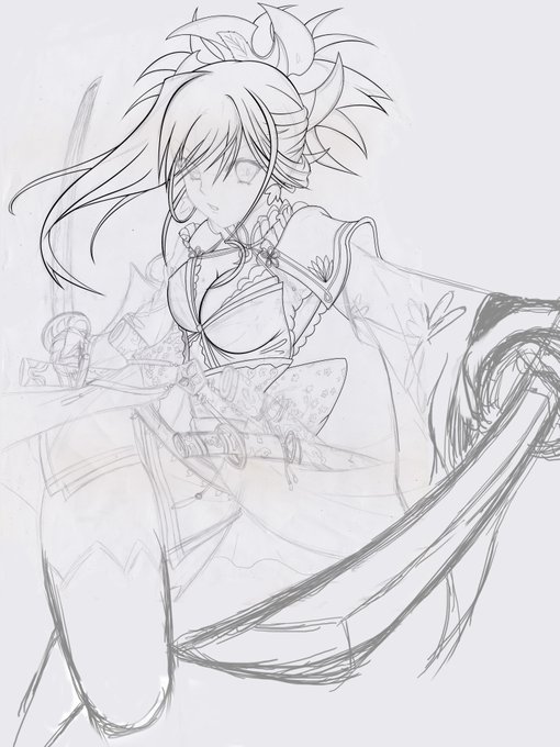 Fgo 宮本武蔵 イラスト のイラスト マンガ コスプレ モデル作品 7 件 Twoucan