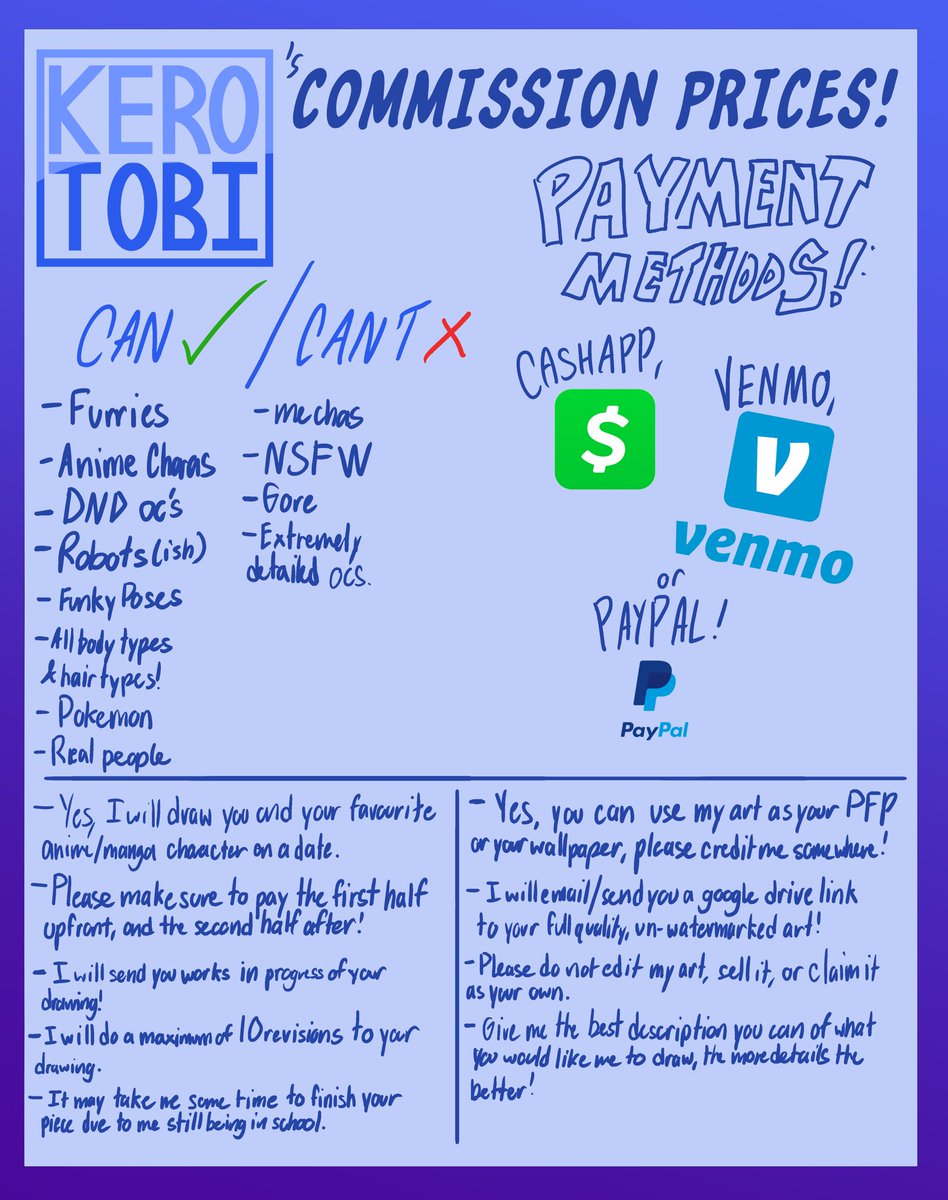 kero_tobi's tweet photo. Hey guys! I need to help my family with some payment stuff, so I'm reopening my commissions! feel free to dm me here, or on discord for any questions! 

RT's appreciated !! https://t.co/8CvsMgvzQf