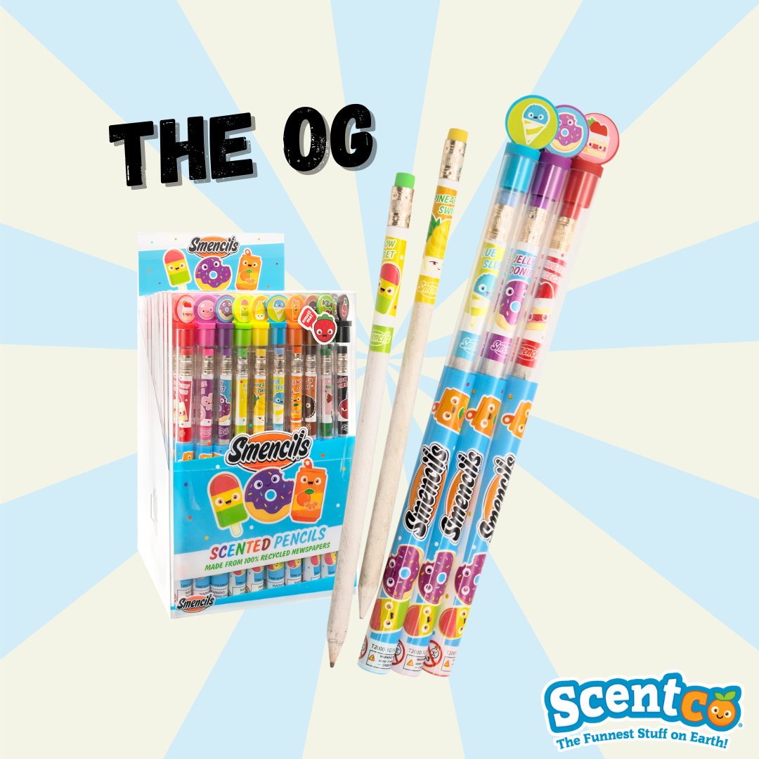 Smencils are the OG way to make school cool! Did you have Smencils at your school? Which scent was your favorite? #smencils