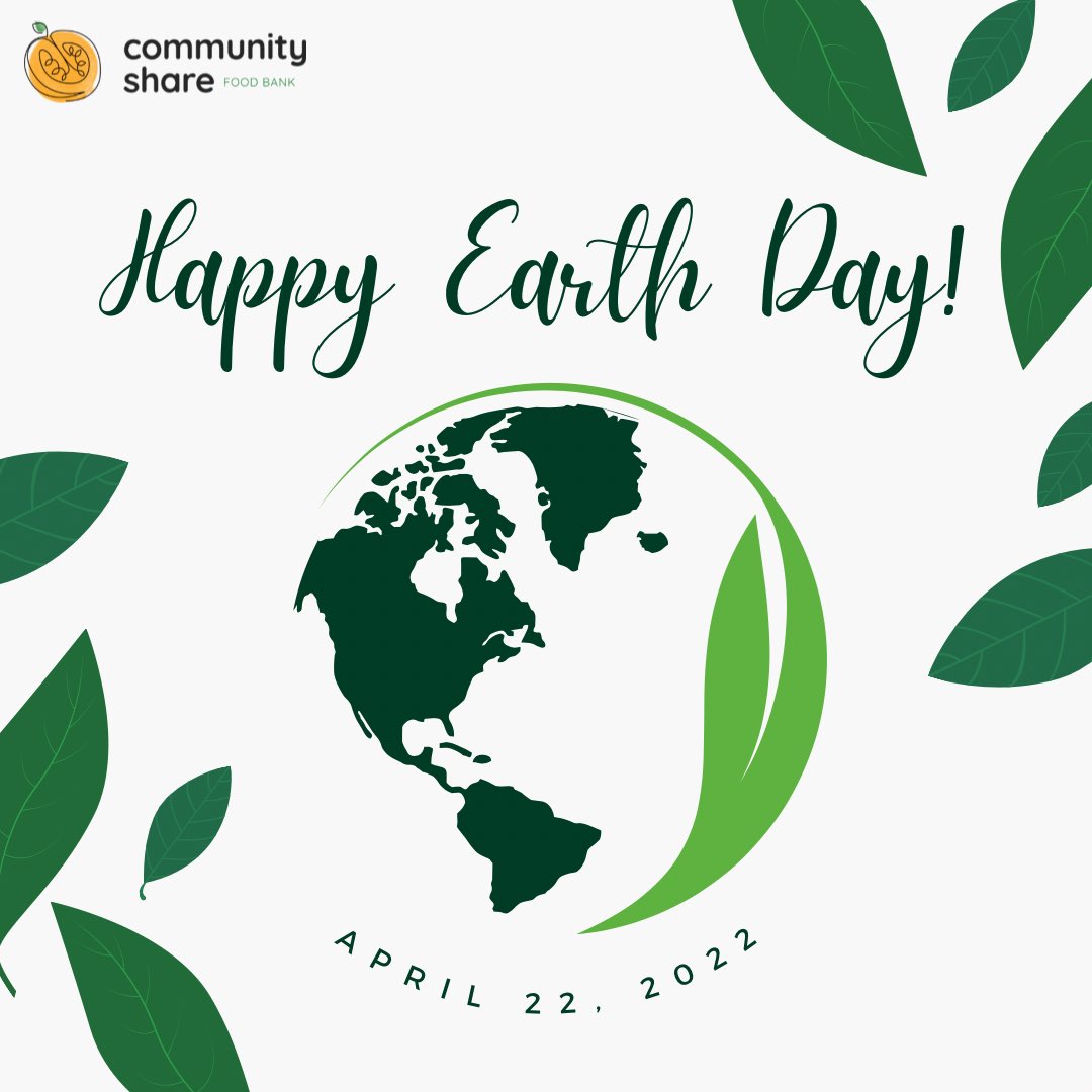 Today is #EarthDay, a great opportunity to reflect on preserving the health of our planet. 🌎 CSFB is proud of the sustainable practices we have incorporated into our operations, from our Local Food Program to our compost box to accepting rescued surplus food from our partners.