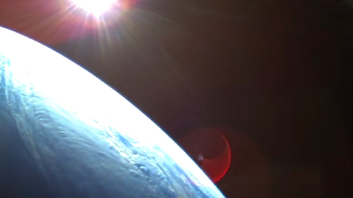 Astra's tweet photo. Happy Earth Day! There's only one Earth, which is why our mission is to improve life on Earth from space. Check out the view from our mission for @SpaceflightInc last month. #AdAstra #EarthDay https://t.co/LlSCEQGqY4