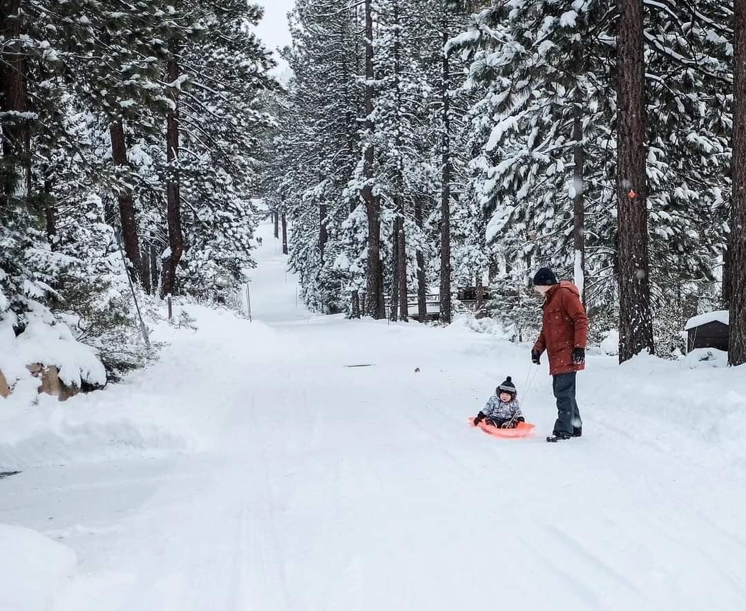 Sledding into the weekend! 🛷❄️☃️

Happy #earthday from Tahoe City! 🌍

📸 @taknby

#amazingapril #springsnow #snow #laketahoe #tahoe #tahoecity #visittahoecity #visitcalifornia #bestmountaintown