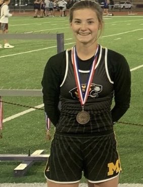 From the Diamond to the Track. Good Luck K. Massingill @ Area!