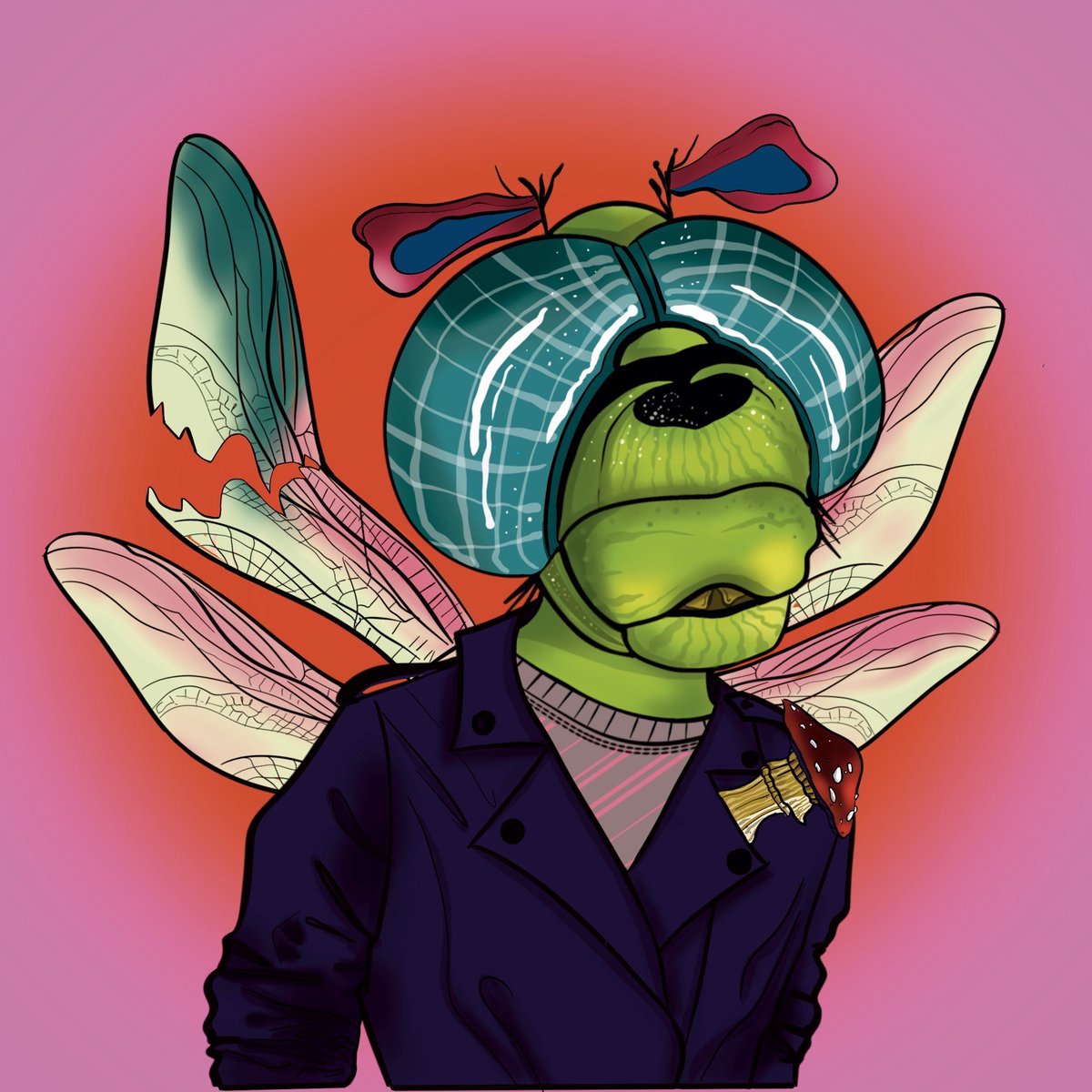 NutiNatalia's tweet photo. Hi! Here's another token from my first collection Dragonfly. You can find it at the auction. Do you like it?
#NFT #nftart #objkt #objktcom #nftbuyers #NFTCommunity #tezos #nftbuy 
https://t.co/0QWFjSD0cX https://t.co/HQdcGtnOGB