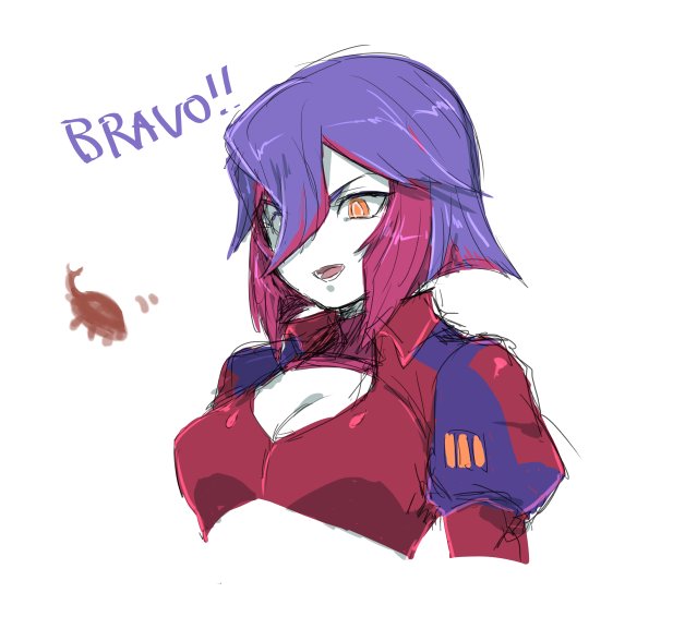 pixivから引っ張ってきた フラクチャーさんはもっとスレンダーだと思います💢 