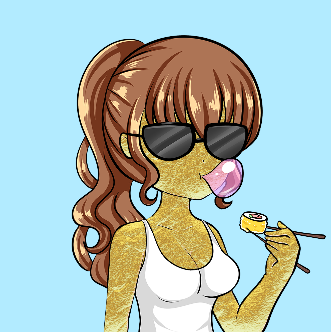 ChikaraChicks's tweet photo. Solid Gold Chick #SOL #SolNFT https://t.co/sMVUftoqMb