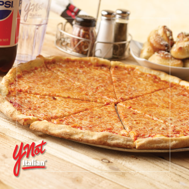 YnotItalian's tweet photo. It's #YnotPizzaFridays!๐ Kick off the weekend with our Family Special - 18" Cheese Pizza, 6 Garlic Rolls and a 2L Soda for $25.99!
Use Code: WEBFAM22
#YnotItalian #YnotPizza #PizzaFridays #FriYay #PizzaLove #YnotFamily #757Eats #VARestaurants #VAFoodie #VBFoodie #PizzaIsLife https://t.co/sfQ87LcryE