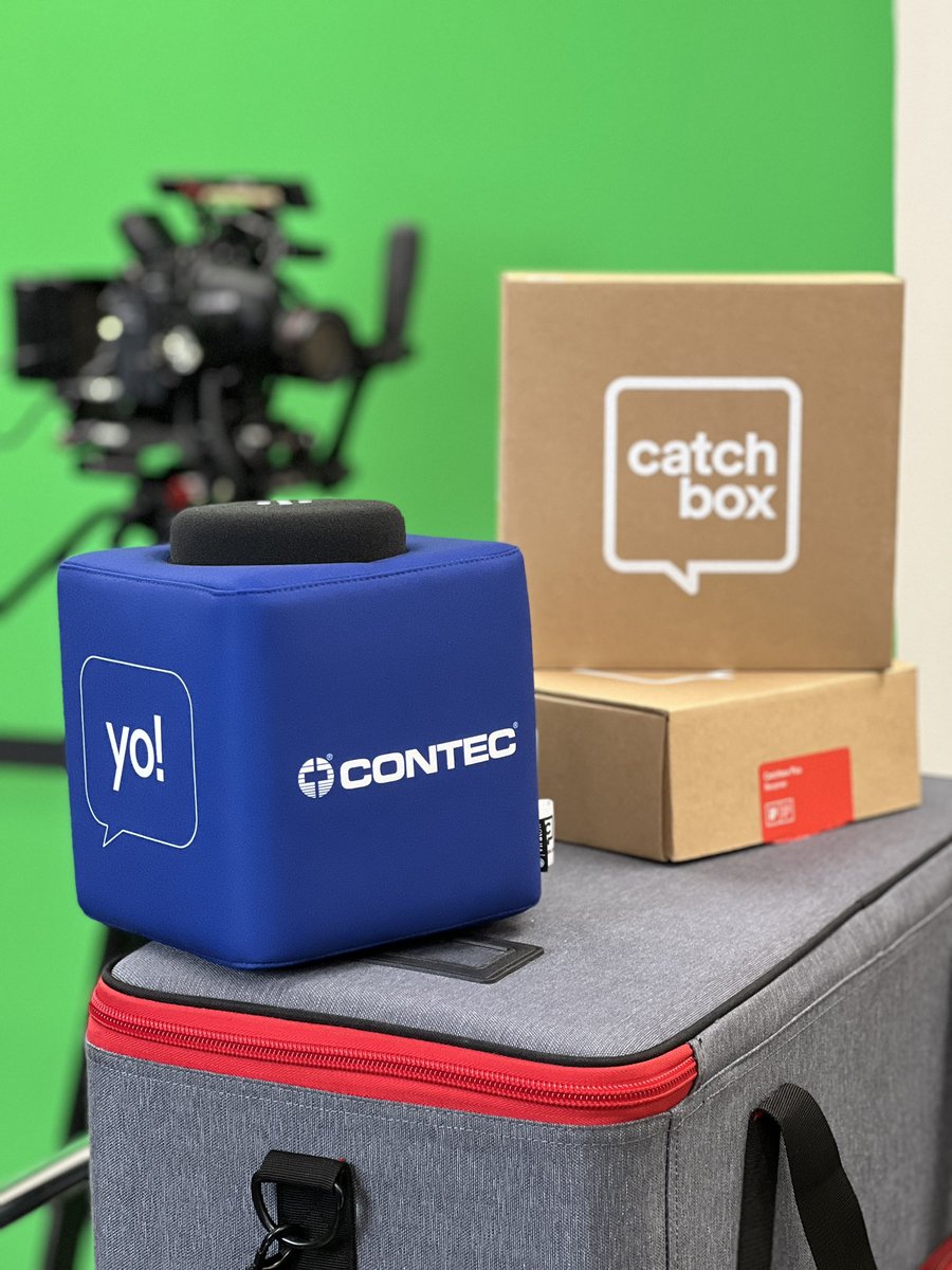 New toy day…excited to use the <a href="/catchbox/">Catchbox</a> for our upcoming sales meeting. 

#videoproduction #LiveEvent