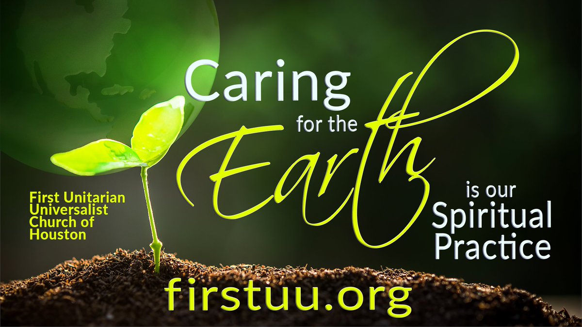 During this #EarthDay weekend, come fly with us at our #EarthDayService "We are the Ones We've Been Waiting For." A new way of being and living every day in #harmony with the #planet. #investinourplanet2022 
#joinus #sundaymorning! 
firstuu.org/livestreaming/