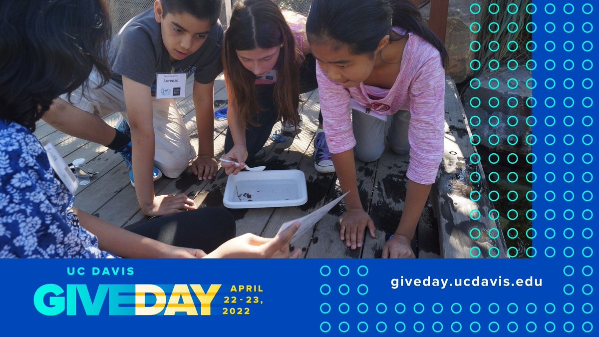 UC Davis Center for Community and Citizen Science (@ucdavisccs) on Twitter photo Hello #UCDavisGiveDay! This time brings out the best of campus community. We hope you'll support CCCS with a gift of any size. Help us continue our work helping scientists, communities, and citizens tackle environmental problems together. <a href="/UCDEducation/">UC Davis School of Education</a> giveday.ucdavis.edu/amb/education Hello #UCDavisGiveDay! This time brings out the best of campus community. We hope you'll support CCCS with a gift of any size. Help us continue our work helping scientists, communities, and citizens tackle environmental problems together. <a href="/UCDEducation/">UC Davis School of Education</a> giveday.ucdavis.edu/amb/education