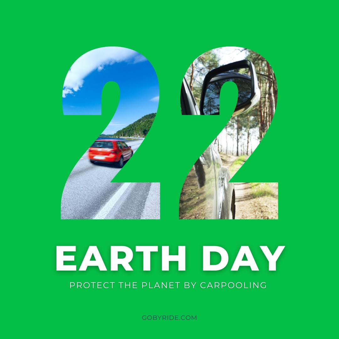 GobyRide's tweet image. This #EarthDay22 we are evaluating how we can do better. Transportation is the biggest contributor of emissions, so we want to fix that! #BetterFuturesTogether