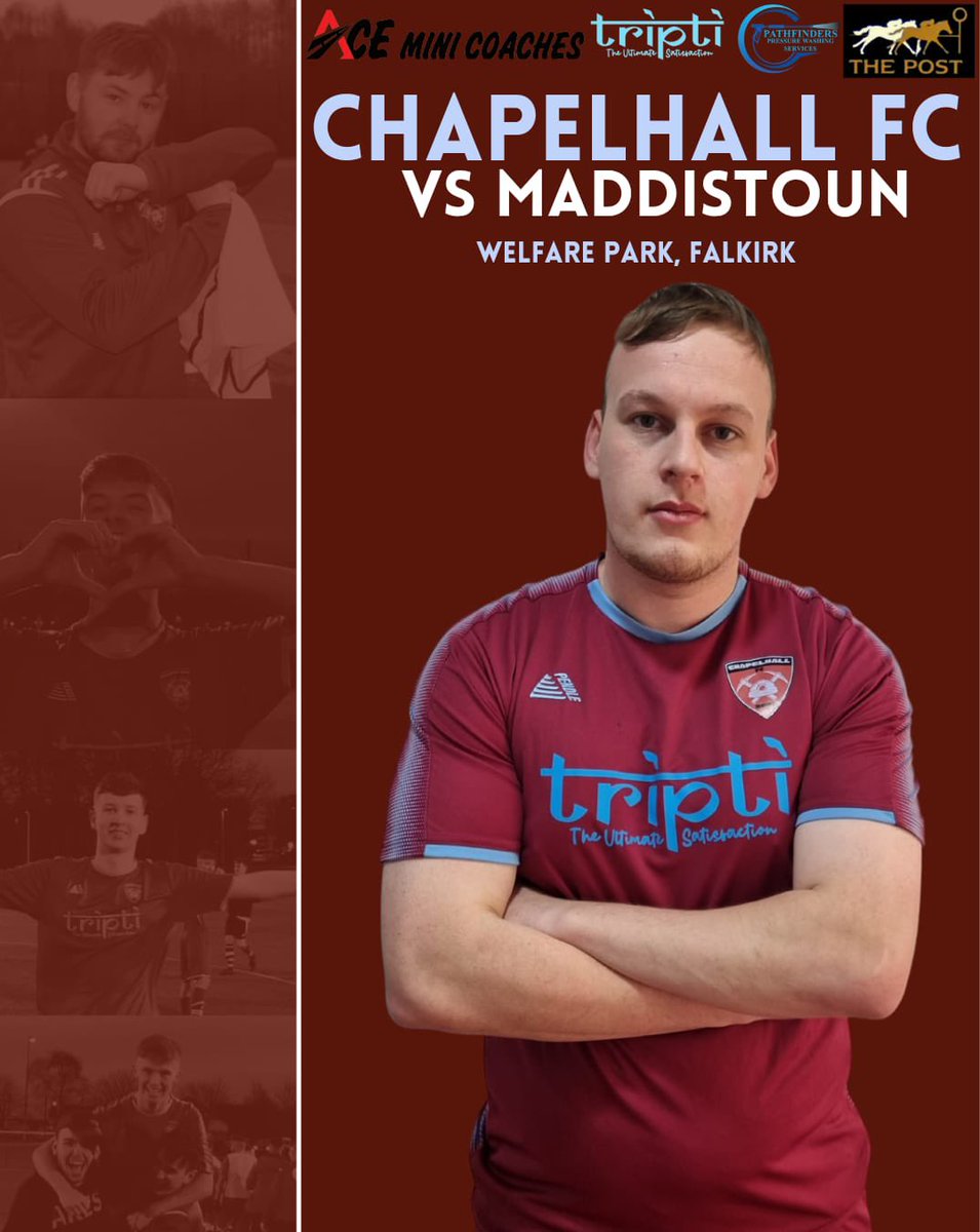#FIXTUREFRIDAY ⚽️ 

🏆 League Cup - Matchday 5
📆 Sunday 24th April
🏟 Welfare Park
🆚 Maddiston AFC
⌚️ 3:00pm kick off 
📍 California Road, Maddiston, FK2 0NH
#COYM

We face a team from a different league in Maddiston AFC, who we are looking forward to playing against! 💪