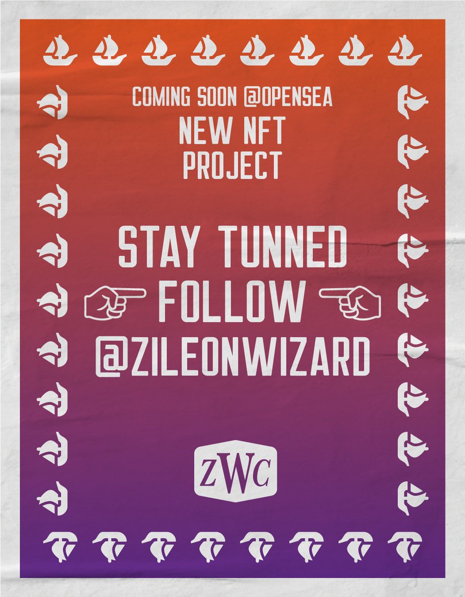ZileonWizard's tweet photo. STAY TUNNED 📻 Soon we will be releasing a new NFT collection @opensea . Follow @ZileonWizard for more news. Comment your first thought about #DHproject 👇👇👇
#ComingSoon   
 #NFTProjects #NFTCommmunity #nft #collectionrelease https://t.co/qWNziQg5Ji