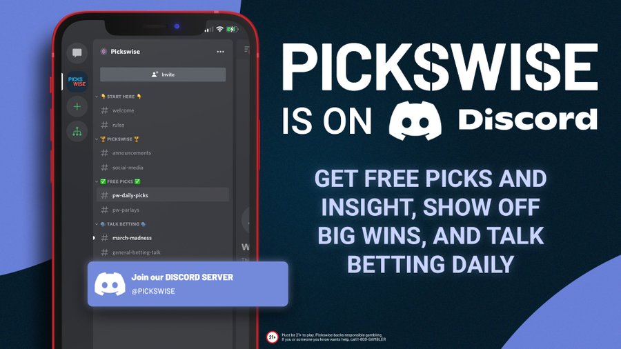 Pickswise on Twitter "Our Discord community is heating up 🔥🔥🔥 Join