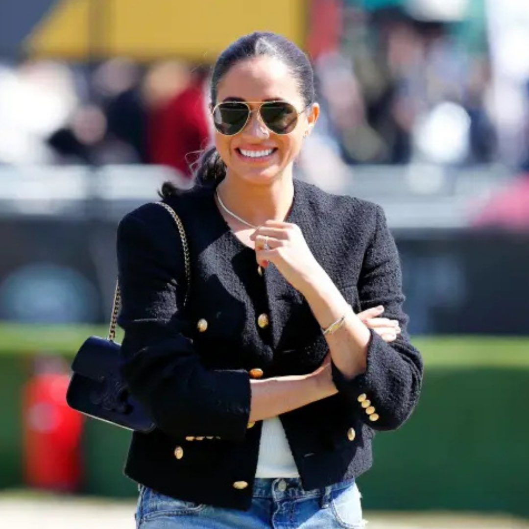 #MeghanMarkle shines wearing The #NEWMAN #sunglasses at the #Invictus Games 2022.