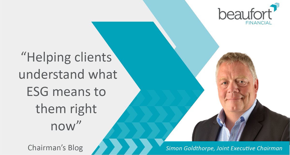 Advisers are having to play a crucial role in the evaluation process of the #ethical merits of clients' portfolios. 
See my blog for 3 core areas to help advisers strengthen their ability to support clients' combined ethical &amp; financial objectives.  bit.ly/3xKxGJu