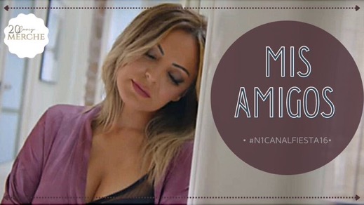 Elenamdr's tweet photo. Mi voto es para @MercheOficial con su tema #MisAmigos , para q sea  #N1CanalFiesta16 @canalfiesta vaaamos todo el mundo a escucharla @dominguezja  #FelizSábado #20Conmigo https://t.co/Ebu4wP2gzO https://t.co/GoPU2HusdM