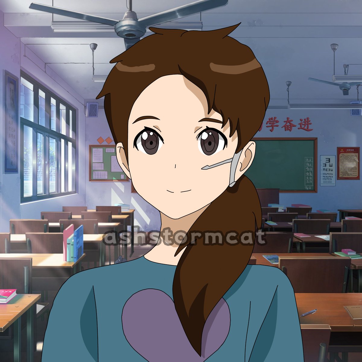 AshstormCat's tweet photo. [SAO] Me in SAO Ordinal Scale
Hey guys!! Here’s the finished drawing of me in SAO. I hope ya like it!! 😄😊
Tags: #sao #swordartonline #kirito #asuna #klein #lisbeth #silica #sinon #alfheimonline #gungaleonline #ordinalscale https://t.co/zyaRV1KJET