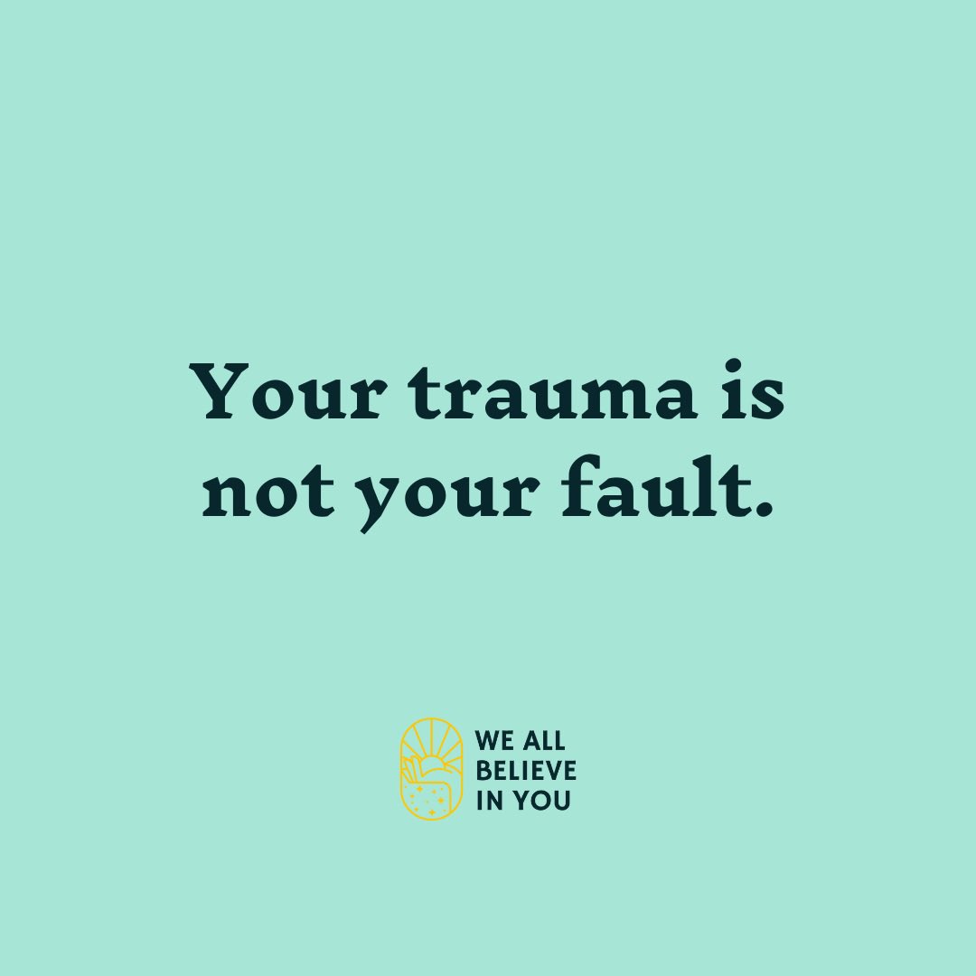 You are doing your best. Working through your trauma is hard work, grant yourself kindness and grace during your healing process. 🙌 #yeg
