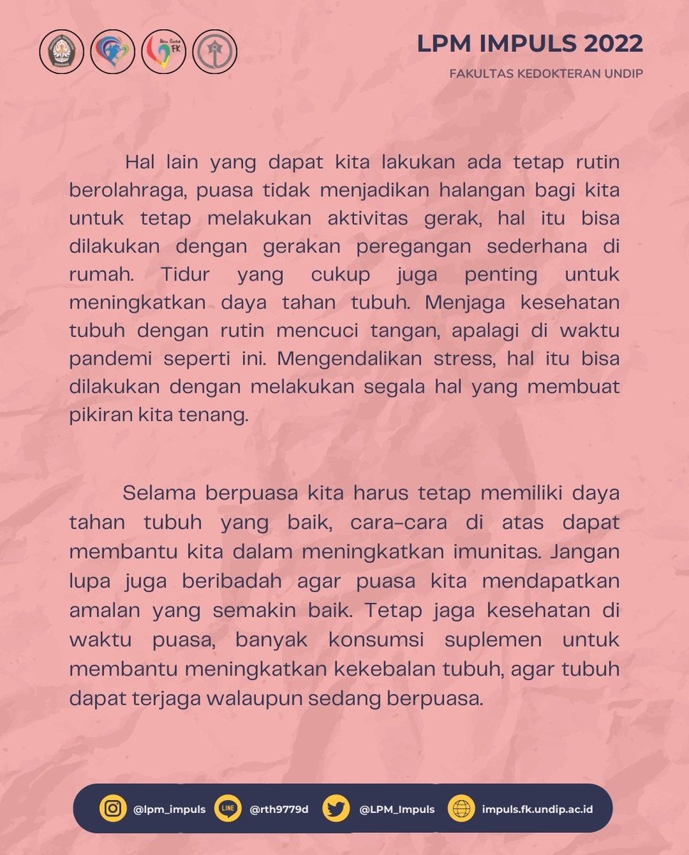 LPM Impuls FK UNDIP tweet media