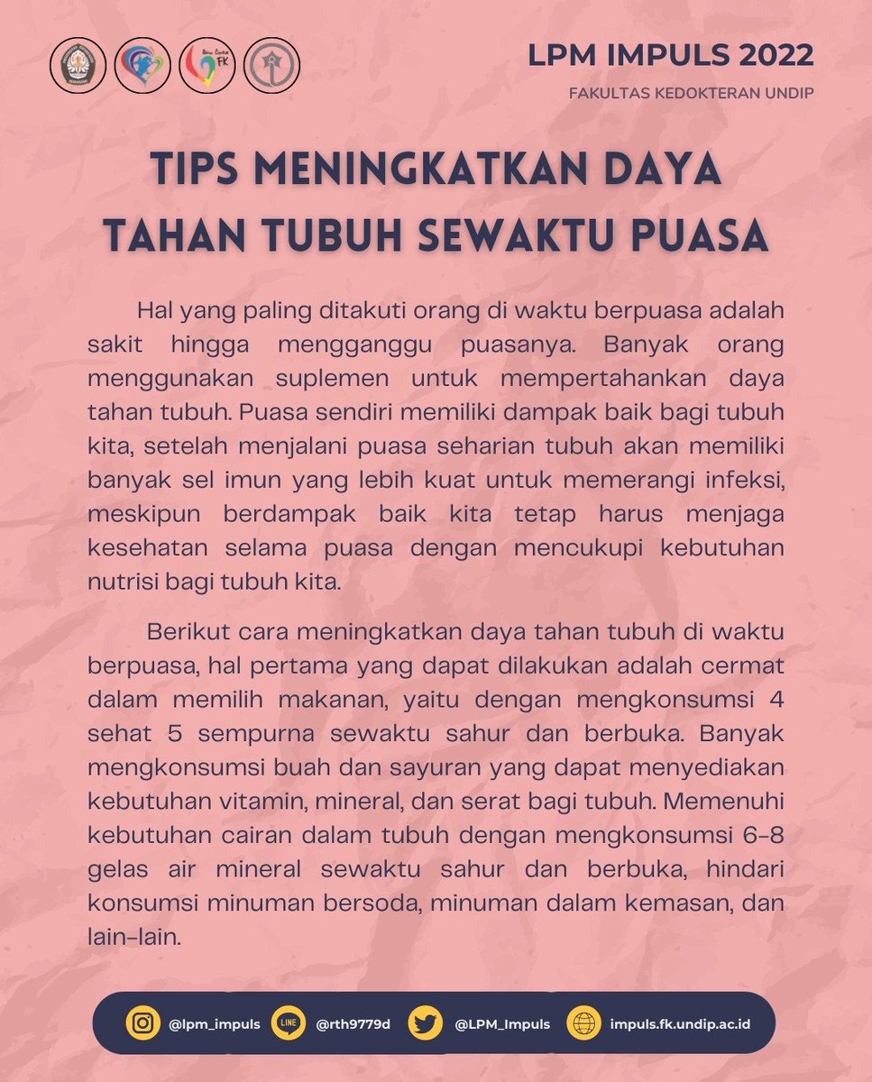 LPM Impuls FK UNDIP tweet media