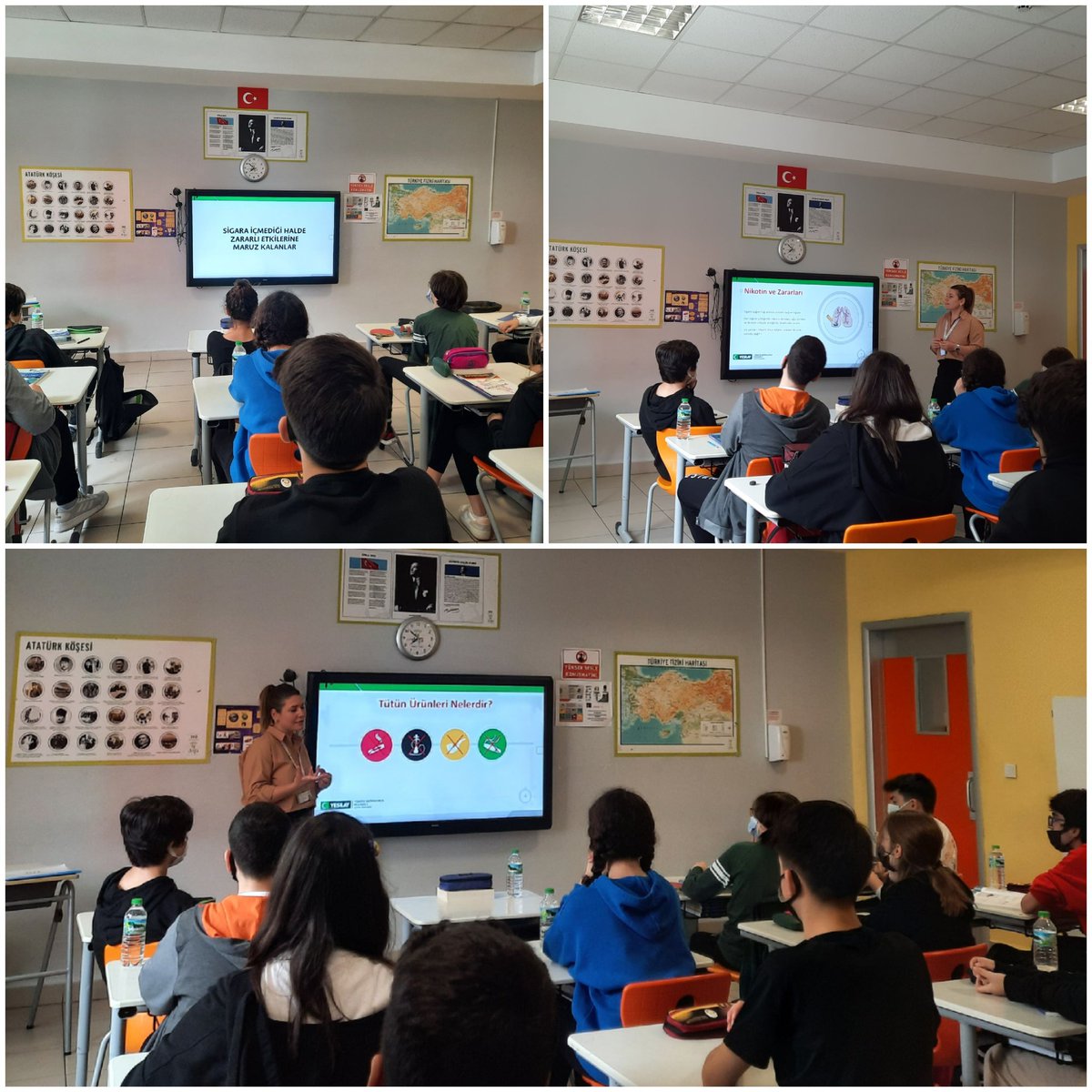 Rehberlik bölümü olarak öğrencilerimizin yeterli bilgi ve bilinç düzeyine ulaşmalarını sağlamak amacıyla "Tütün Bağımlılığı" bilgilendirme sunumumuzu gerceklestirdik.✅<a href="/DogaOkullari/">Doğa Koleji</a> <a href="/eebruoruc/">Ebru Oruç</a> <a href="/ozkanay_/">Özkan Ay</a> <a href="/ersankurall/">mehmet ersan kural</a> <a href="/gulsenakssu/">Gülşen Arslan</a>