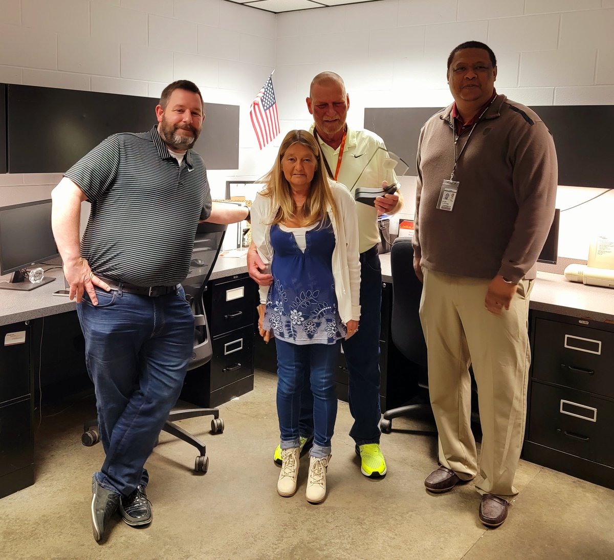 Congratulations Danny on your retirement. We thank you for your 22 years of dedicated service 
<a href="/sam_alvey14/">samantha alvey</a> <a href="/JECnKY/">Jessica Conatser</a> <a href="/ChrisDiaz4519/">Chris Diaz</a> <a href="/OhioValUPSers/">Ohio Valley UPSers</a>