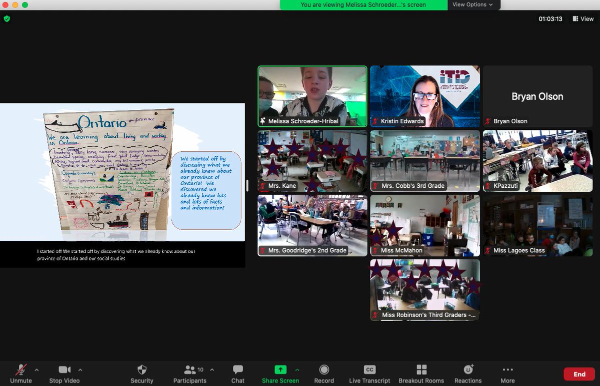 Kristin Edwards (@citikristin) on Twitter photo Several NY schools had the pleasure/honor to connect w/new friends in Ontario, Canada this week! <a href="/Schroederhribal/">Melissa Schroeder-Hribal</a>'s 3rd graders presented their province to a global audience. They did great research, worked hard, answered ?s, & everybody learned❤️<a href="/GEDSB/">Grand Erie District School Board</a> <a href="/NYSDLC/">NYSDLC</a> <a href="/CiTi_BOCES/">CiTi</a> <a href="/E2CCB/">Erie 2-Chautauqua-Cattaraugus BOCES</a> Several NY schools had the pleasure/honor to connect w/new friends in Ontario, Canada this week! <a href="/Schroederhribal/">Melissa Schroeder-Hribal</a>'s 3rd graders presented their province to a global audience. They did great research, worked hard, answered ?s, & everybody learned❤️<a href="/GEDSB/">Grand Erie District School Board</a> <a href="/NYSDLC/">NYSDLC</a> <a href="/CiTi_BOCES/">CiTi</a> <a href="/E2CCB/">Erie 2-Chautauqua-Cattaraugus BOCES</a>