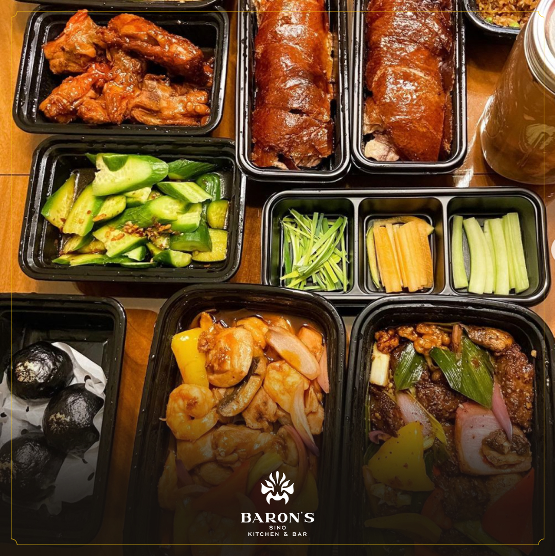 BaronsSeattle's tweet photo. Our menu has something for everyone’s taste buds!

From delicious appetizers like our Passion Fruit Prawns to mouthwatering main courses like our signature Peking Duck to unique desserts like our Black Gold Buns and our unique signature cocktails. 

View our full menu online https://t.co/vhEhcjICXK