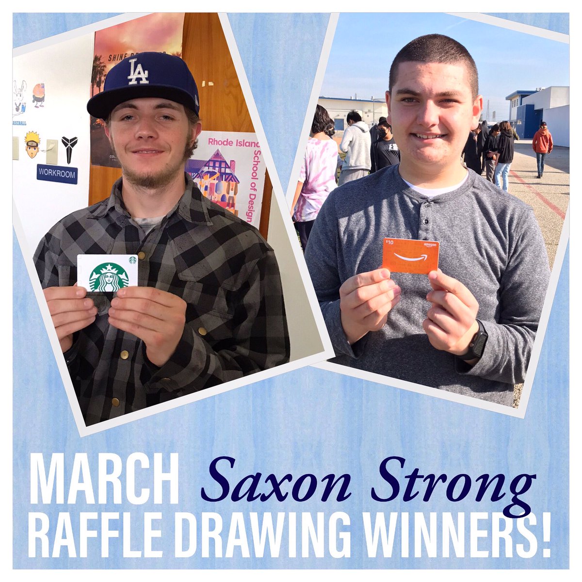 North High School, Torrance (@nhs_saxons) on Twitter photo Congrats to all of our students who were recognized for being Saxon Strong in the month of March! Congrats to our raffle drawing winners! Our Saxon values are: Trustworthiness, Respect, Caring, Citizenship, Responsibility, and Fairness. #saxonstrong <a href="/northhighsaxons/">North High Saxons</a> <a href="/NHSNorthWind/">NHS North Wind</a> Congrats to all of our students who were recognized for being Saxon Strong in the month of March! Congrats to our raffle drawing winners! Our Saxon values are: Trustworthiness, Respect, Caring, Citizenship, Responsibility, and Fairness. #saxonstrong <a href="/northhighsaxons/">North High Saxons</a> <a href="/NHSNorthWind/">NHS North Wind</a>