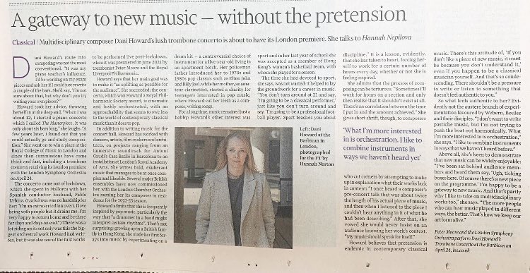 Very exciting weekend ahead… Saturday @musicatmalling ‘Six Brandenburg: Six Commissions’ @JosephPhibbs new commission and many more composer friends 😍 then Sunday off to @londonsymphony @DaniHoward6 and her award winning trombone concerto @pete_moore_ I'll be there 🙌💥🌟