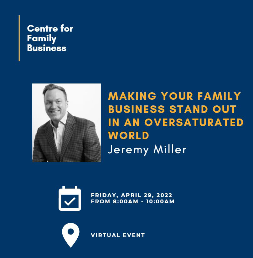 Next Friday, April 29 at 8am EST, I am delivering a virtual workshop with <a href="/CFFBKW/">CFFB</a>. I will show you how to make your brand stand out in an oversaturated world. Tickets are available for $60. Sign up today: cffb.wildapricot.org/event-4754965