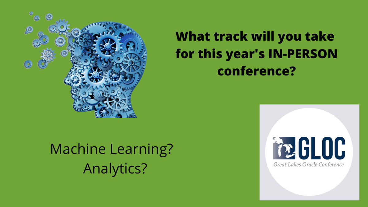 What track of sessions will you be following at this year's GLOC conference? lnkd.in/g_-iB2H #gloccle <a href="/oracleugs/">Oracle User Groups</a> <a href="/CLOC_WISE/">CLOCWISE</a> <a href="/oracleace/">Oracle ACE Program</a>