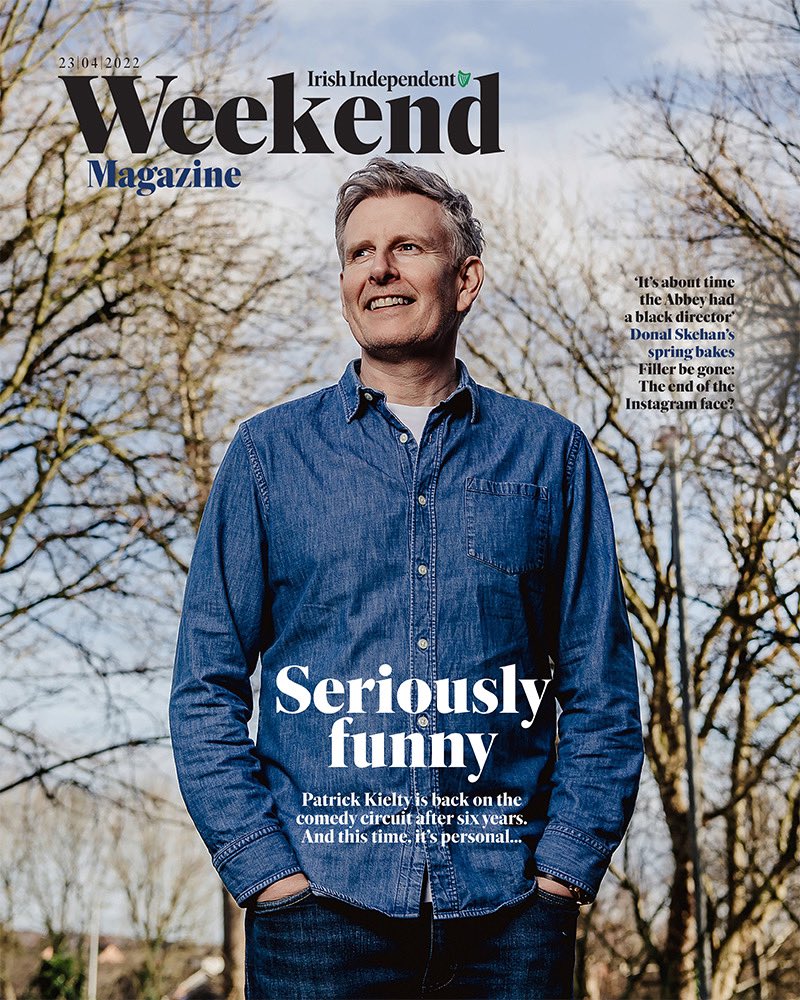 In tomorrow’s mag, Patrick Kielty talks borders, Brexit and that Oscars slap, @KirstyBlakeKnox meets the stars of a new @AbbeyTheatre production, @DonalSkehan shares his spring bakes, @louisemcsharry on budget beauty buys for teens and @poloconghaile checks into @CashelPalace ..