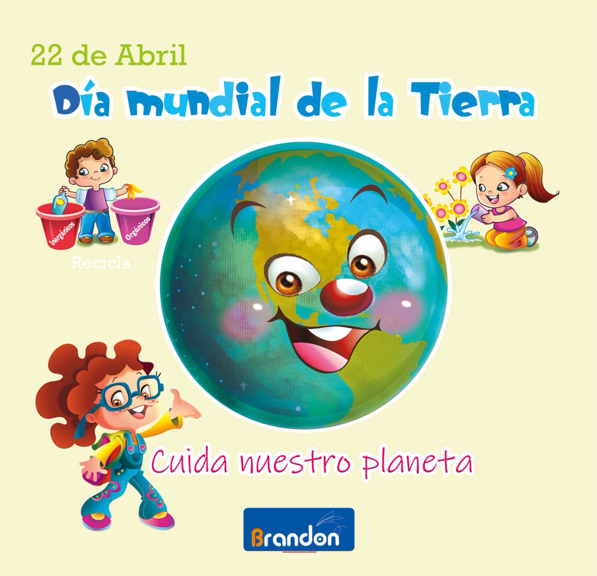 🌎 Cada 22 de abril es el Día Mundial de la Tierra desde hace casi 50 años con el propósito de generar mayor conciencia en todos nosotros sobre la importancia 🌎♻️🌳#DíaDeLaTierra #DiaMundialDeLaTierra #EducaciónAmbiental 
#CuidamosNuestraTierra #CuidemosNuestroPlaneta