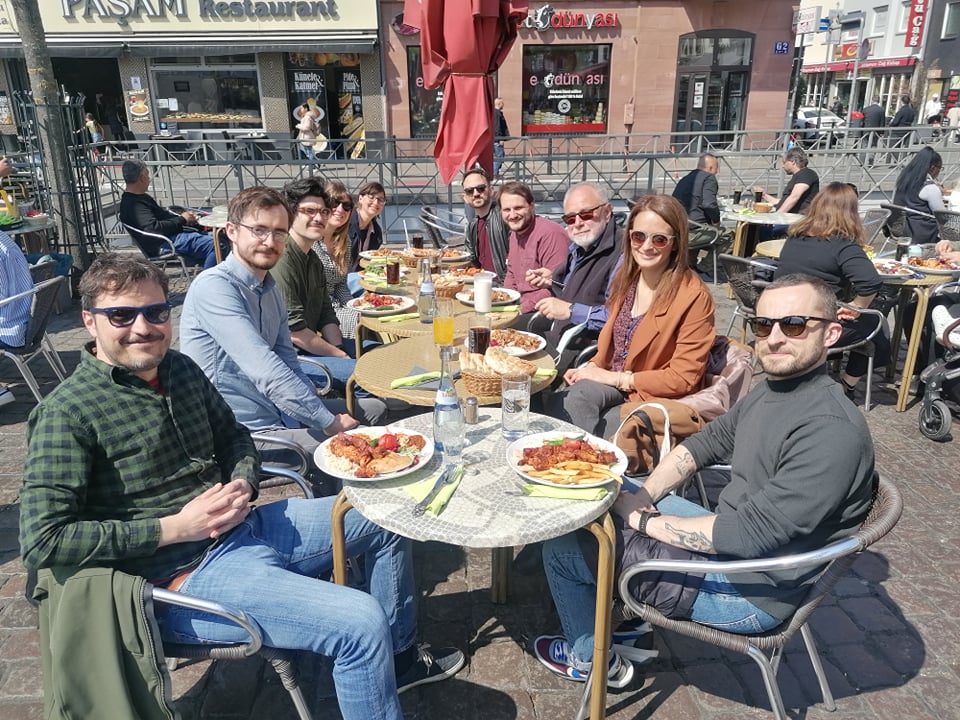 ProConEuProject's tweet image. After so many zoom meetings here we are in @MZESUniMannheim for the ProconEU Colloquium. Great presentations, stimulating discussions and back to normality!
