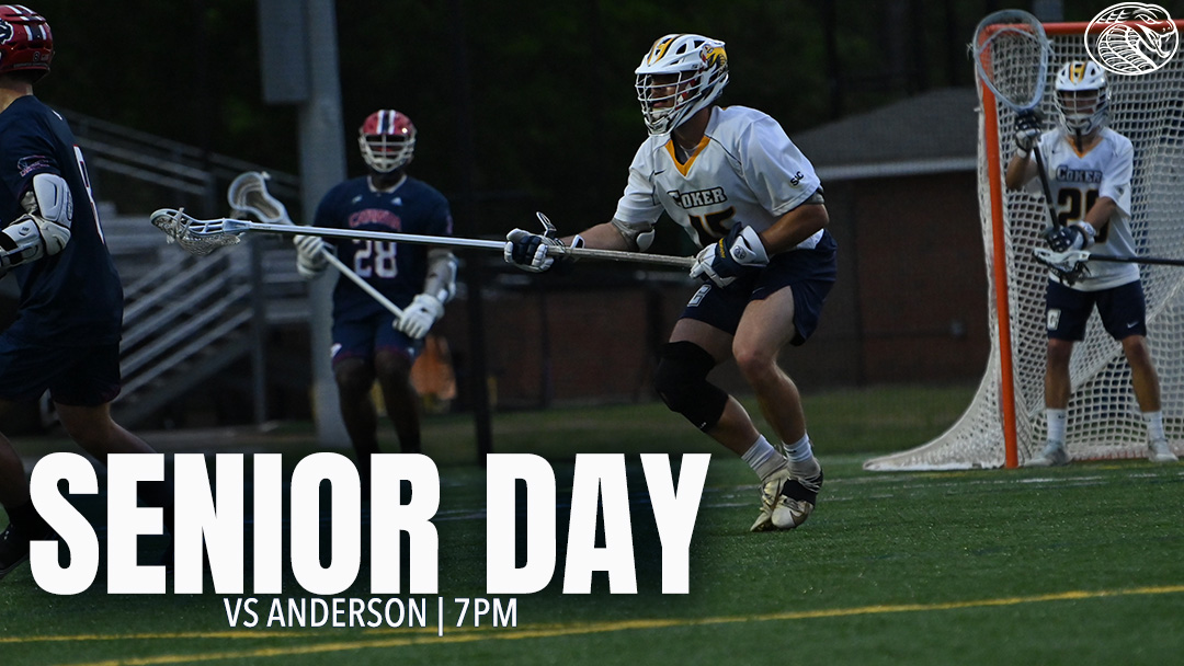 Coker_Cobras's tweet photo. #CokerMLAX | SENIOR DAY
🆚 Anderson (SC)
📌 Hartsville, S.C.
⌚️ 7 p.m.
📊 https://t.co/A7qgGCckLO
📺 https://t.co/gxMNXzwpKn https://t.co/HDAdoiBWyt