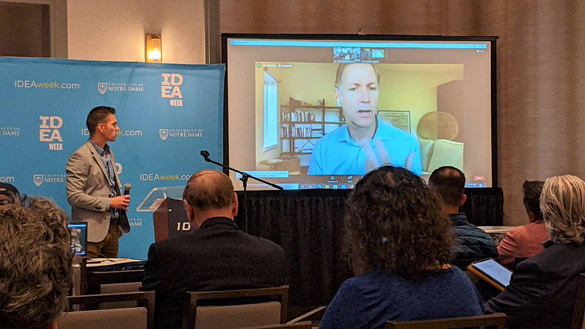 Startup_SBE's tweet photo. Great @ideaweeksbe session this a.m. on Angel Investing with T.A. MCann of @psl. Thanks for sharing your hard-earned insight!
#ideaweek #ideaweekSBE #ideaweek2022 @ElevateIN https://t.co/POzW62qWJJ