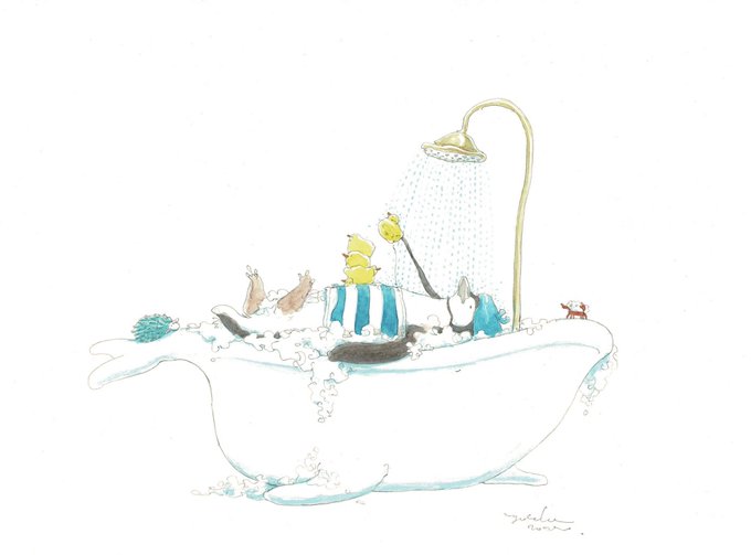 「bathtub」 illustration images(Latest)｜7pages