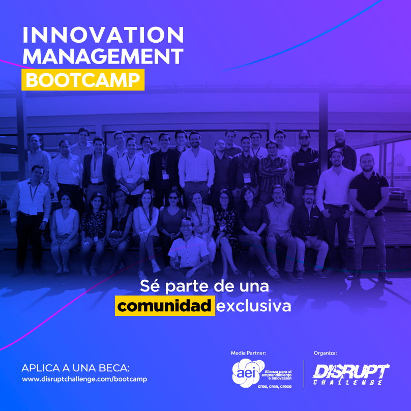 aeiecuador's tweet photo. Potencia tu networking siendo parte de la comunidad exclusiva de Disrupters conformada por nuestros mentores y participantes.
▶️ Aplica a una BECA en el siguiente link: https://t.co/aJ5Em9bgTp
#DisruptChallenge #Bootcamp #Innovation #Management https://t.co/eEVqWl7vyn