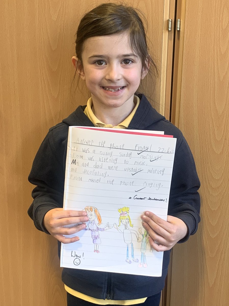 MissFoy01's tweet photo. Some excellent work from P2/3 in literacy today 📖 📝 Well done! ⭐️ @NewStevenstonPr https://t.co/h0dzpWGhYE