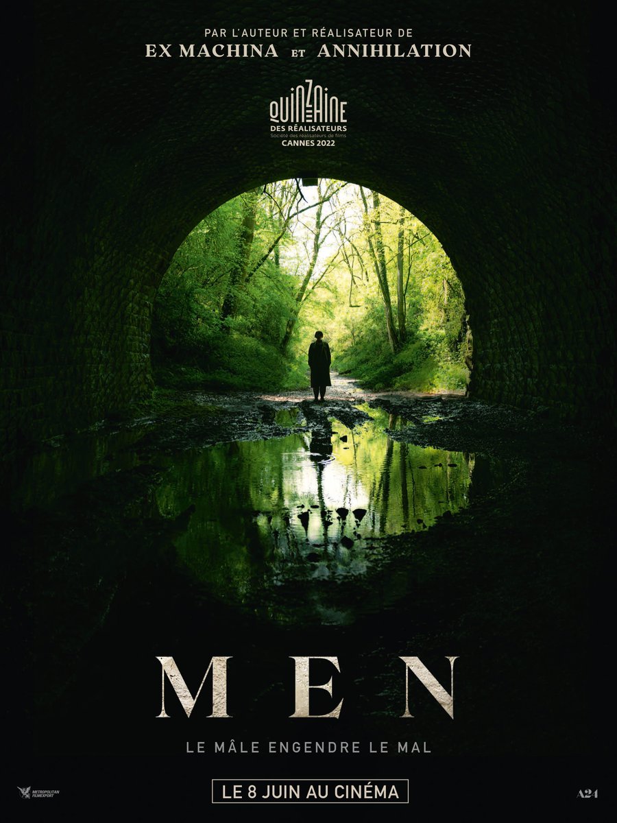 Metropolitan_Fr's tweet photo. #Men est sélectionné à la @Quinzaine du @Festival_Cannes ! 👏
Un film de #AlexGarland (#ExMachina et #Annihilation), avec #JessieBuckley, le 8 juin au cinéma. https://t.co/XFc8522X9j