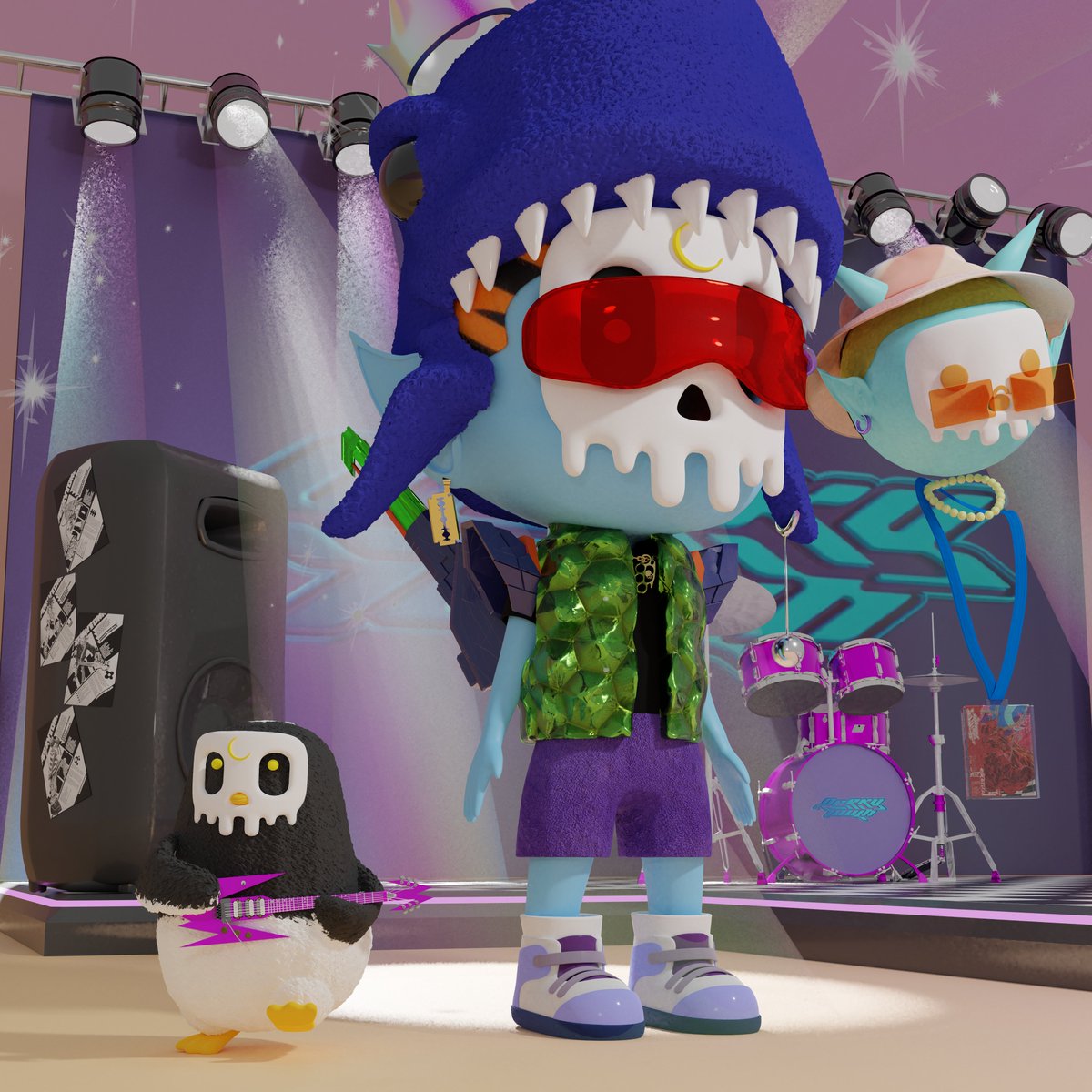 TheBurbBoy's tweet photo. A lil tribute to a GREAT project!
Never a dull moment in the Oddieverse!

Everyone welcome Oddie Burb Boy!
Ready for the Perky Town show!

4K, so ZOOOMMM OFFFF!

@OddiesClub @icaro_bravo @lubiekosmos @stoopidpenguin @DONDADAproducer @metaburbs 
#burbboy #oddies #LetsGetOdd #nft https://t.co/W9Y8dFmMVS