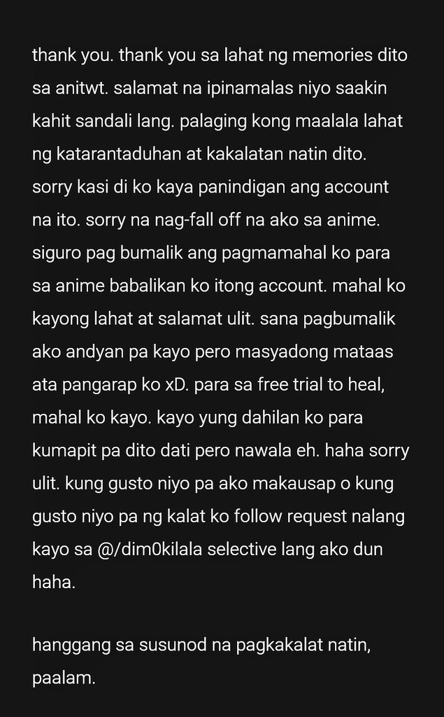 _mxlleus's tweet photo. [ closed ] thank you for all the memories. i love you all. https://t.co/00U2cg05Eb