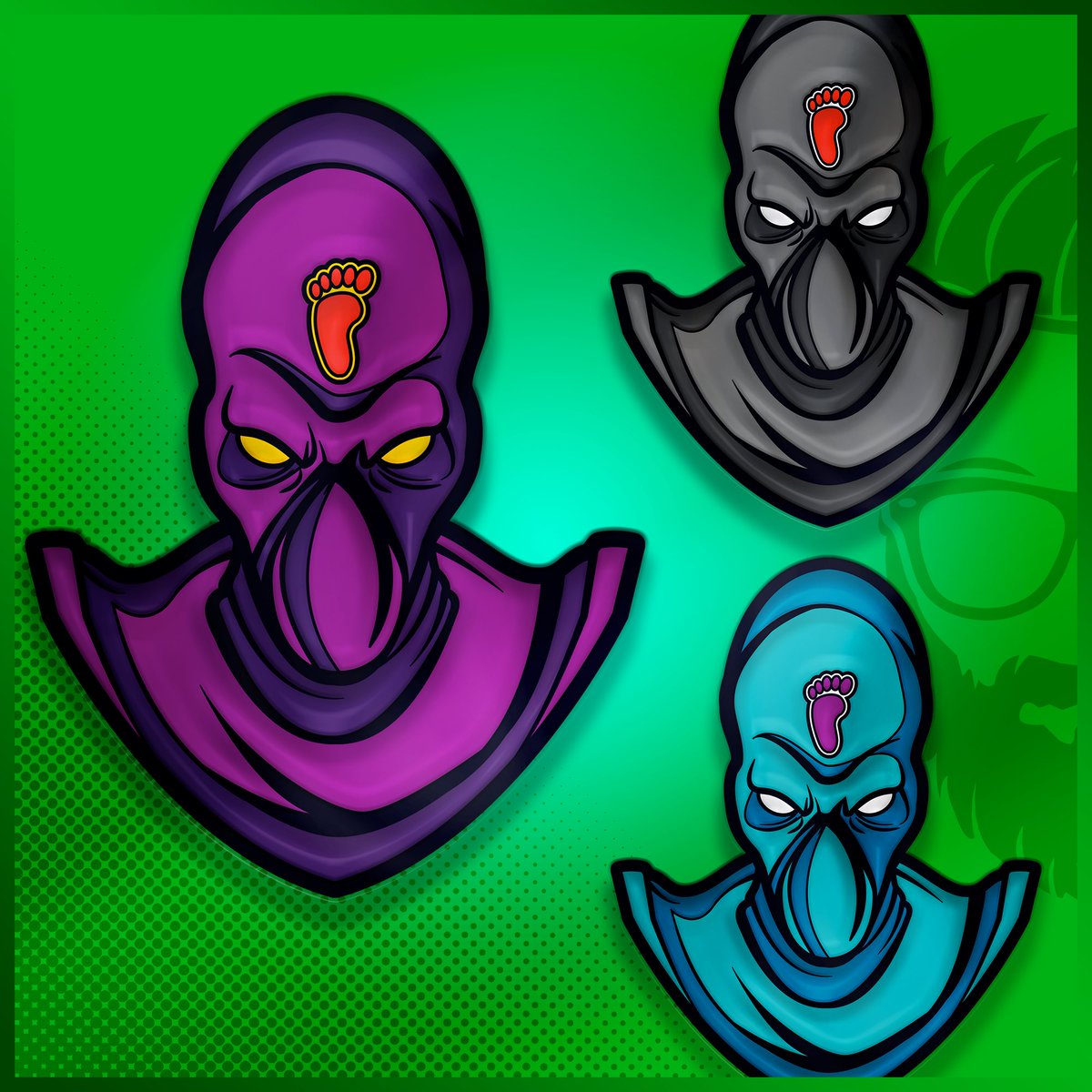 TomRyansStudio's tweet photo. I'm thinking of making these designs up as pins! Where are my Heroes in a Half Shell fans out there? Should I pin it? #Turtles #TMNT #TeenageMutantNinjaTurtles #TurtlePower #Shredder #FootClan #BebopRocksteady #PinMocks #TomRyansStudio https://t.co/jJWaOPXxRt