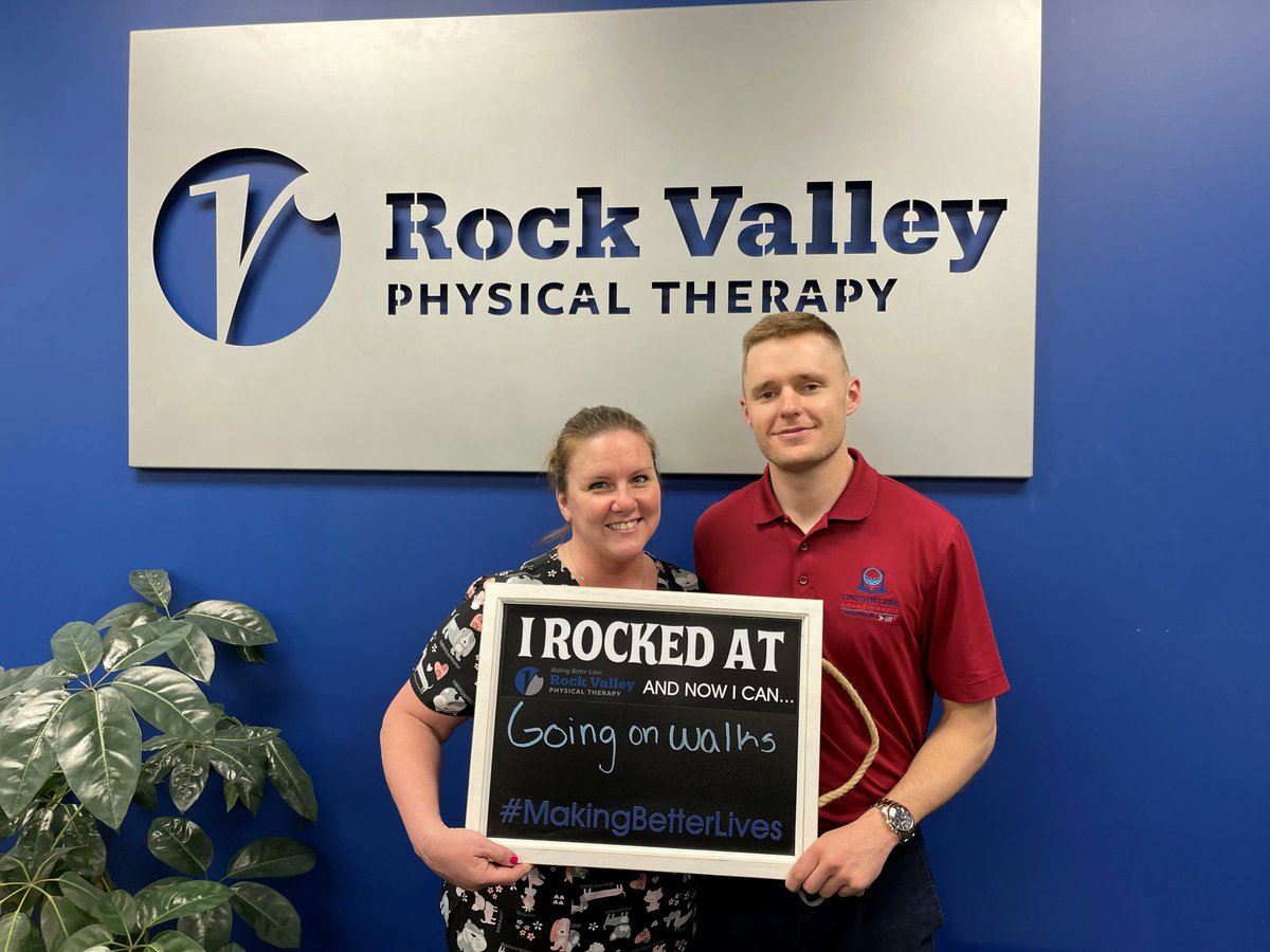 Julie #RockedIt and worked incredibly hard to reach her goal of going on walks, just in time for the nice weather!! 👏 👏 

Way to go Julie! 

📍 Moline, IL - Avenue of the Cities 

#MakingBetterLives #ChoosePT #PhysicalTherapy