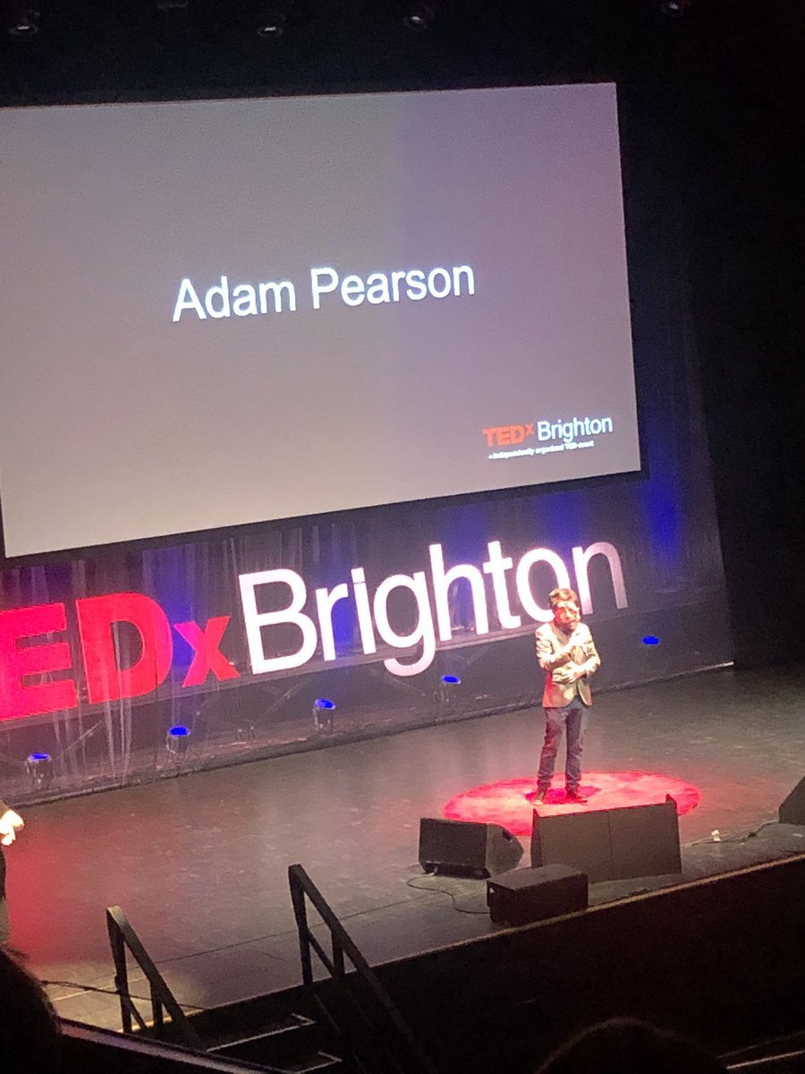 @TEDxBrighton thank you for another brilliant event and amazing hosting by Adam… fab speakers, Tommie and Dina - brilliant!! Love the message tell stories from all around the world