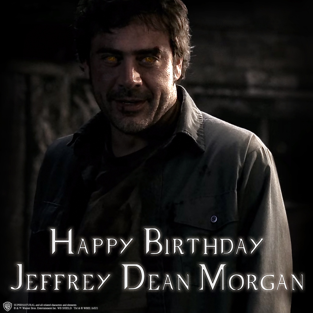Happy birthday, Jeffrey Dean Morgan! 