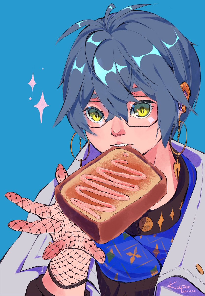 ［魚子醬烤吐司］ Toast time~